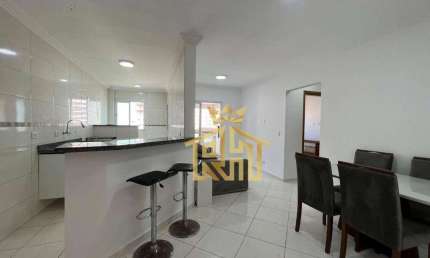 Apartamento com 1 dormitório à venda, 60 m² por R$ 375.000,00 - Aviação - Praia Grande/SP