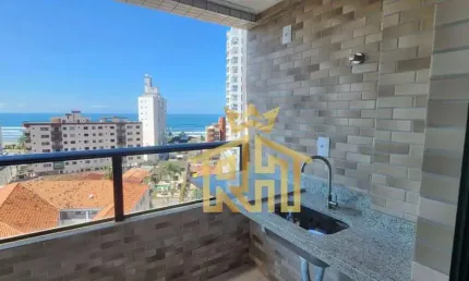 Apartamento com 2 dormitórios à venda, 70 m² por R$ 485.000,00 - Vilamar - Praia Grande/SP