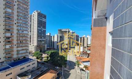 Apartamento com 2 dormitórios para alugar, 67 m² por R$ 4.000,02/mês - Vila Guilhermina - Praia Grande/SP
