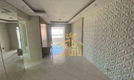 Apartamento com 2 quartos, 1 suíte no bairro de Vila Tupi em Praia Grande - SP