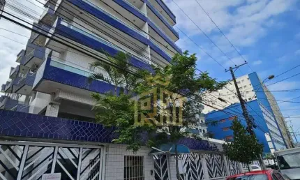 Apartamento com 1 dormitório à venda, 50 m² por r$ 250.000,00 - mirim - praia grande/sp