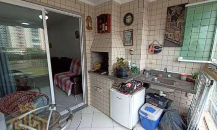 Apartamento 2 quartos (1 suíte) no bairro de Aviação em Praia Grande - SP