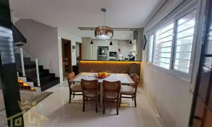 Sobrado à venda, 101 m² por R$ 850.000,00 - Vila Guilhermina - Praia Grande/SP