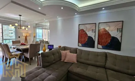 Apartamento à venda, 134 m² por r$ 870.000,00 - vila guilhermina - praia grande/sp