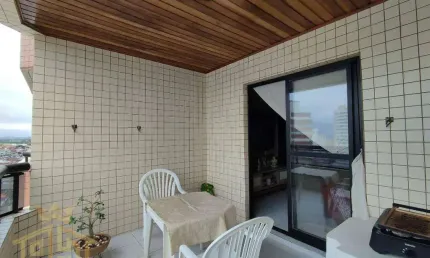 Apartamento 3 quartos, 1 suíte  no bairro de Vila Tupi em Praia Grande - SP