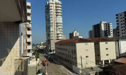 Apartamento de 2 quartos, 1 suíte  no bairro de Guilhermina em Praia Grande - SP