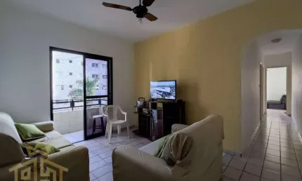 Apartamento de 2 quartos no bairro de Canto do Forte - `Praia Grande