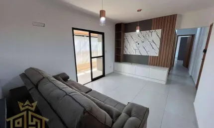 Apartamento  tipo Garden 2 quartos (1 suíte) no bairro do Canto do Forte Grande - SP