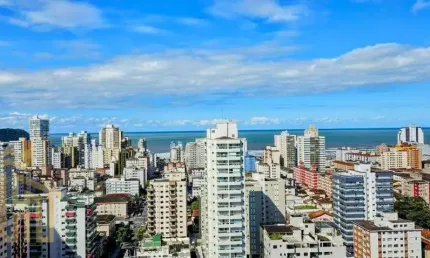 Apartamento com 2 dormitórios à venda, 96 m² por R$ 950.000,00 - Canto do Forte - Praia Grande/SP