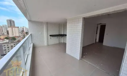 Apartamento com 3 dormitórios à venda, 98 m² por R$ 800.000,00 - Aviação - Praia Grande/SP
