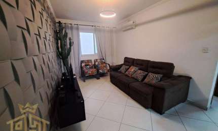 Casa com 2 dormitórios para alugar, 65 m² por R$ 2.450,01/mês - tude basto - Praia Grande/SP