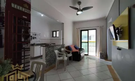 Apartamento 1 quarto para venda no bairro de vila assunção em praia grande/sp