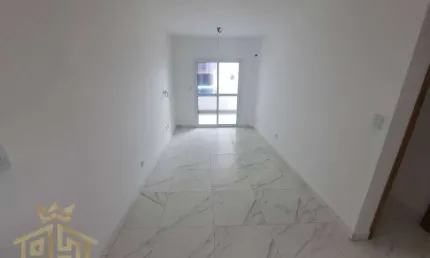 Apartamento com 1 dormitório à venda, 51 m² por r$ 369.000 - vila guilhermina - praia grande/sp