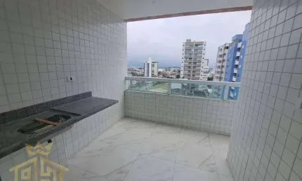 Apartamento com 2 dormitórios à venda, 76 m² por r$ 540.000 - vila guilhermina - praia grande/sp