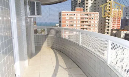 Apartamento à venda, 104 m² por R$ 550.000,00 - Tupi - Praia Grande/SP