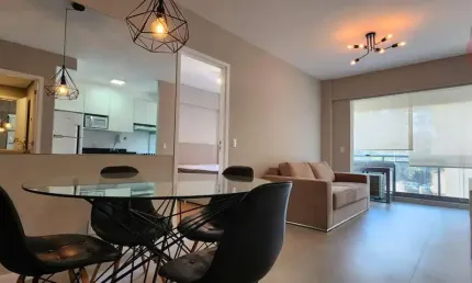 Apartamento para Locação em Barueri, Alphaville Centro Industrial e Empresarial/Alphaville., 1 dormitório, 1 suíte, 2 banheiros, 1 vaga