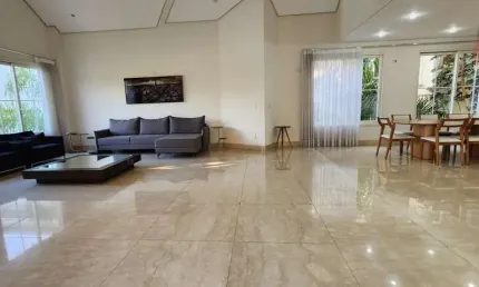 Casa para Locação em Santana de Parnaíba, Tamboré, 5 dormitórios, 5 suítes, 8 banheiros, 4 vagas