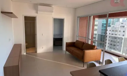 Apartamento para Locação em Barueri, Dezoito do Forte Empresarial/Alphaville., 1 dormitório, 1 banheiro, 1 vaga