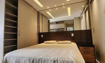 Apartamento para Locação em Barueri, Alphaville Centro Industrial e Empresarial/Alphaville., 2 dormitórios, 1 suíte, 1 banheiro, 1 vaga