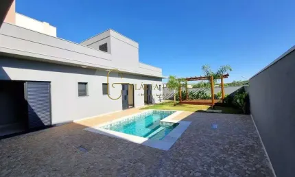 Casa em condomínio fechado com 3 quartos à venda na rua ana lopes prates, 11, bonfim paulista, ribeirão preto, 180 m2 por r$ 1.370.000