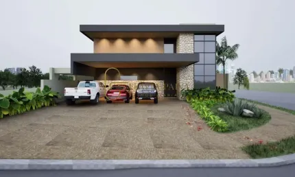 Casa em condomínio fechado com 4 quartos à venda na Rua Geraldo Xavier, 10, Jardim Olhos d'Água, Ribeirão Preto, 554 m2 por R$ 5.900.000
