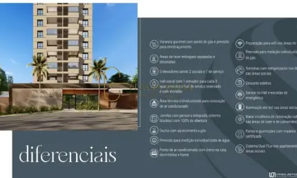 Apartamento com 1 quarto à venda na Rua Três, 165, Vila do Golf, Ribeirão Preto, 61 m2 por R$ 458.000