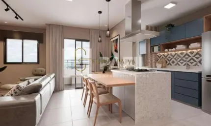 Apartamento com 3 quartos à venda na rua américo puti, 1820, jardim olhos d'água, ribeirão preto, 67 m2 por r$ 444.000