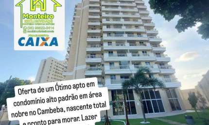 A melhor oferta no mais completo condomínio da zona sul, lindo apto nascente área nobre Cambeba