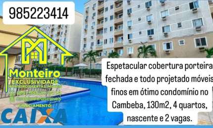 Oportunidade imperdível de uma cobertura impecável e projetada vocês finos porteira fechada