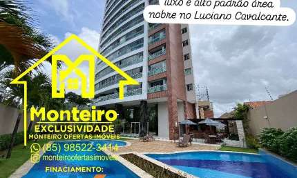 Oferta de últimas unidade espetacular aptos alto padrão área nobre Luciano Cavalcante