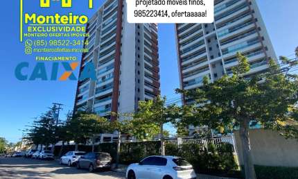 Oportunidade imperdível espetacular  apto alto padrão projetado ara nobre Luciano Cavalcante