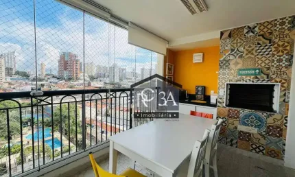 APARTAMENTO A VENDA COM 95 M² COM 3 DORMITORIOS, SACADA GOURMET, 2 VAGAS.
