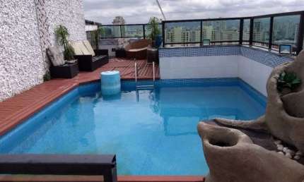 Cobertura com 2 dormitórios, 410 m² - venda por R$ 3.800.000,00 ou aluguel por R$ 23.700,00/mês - Jardim Anália Franco - São Paulo/SP