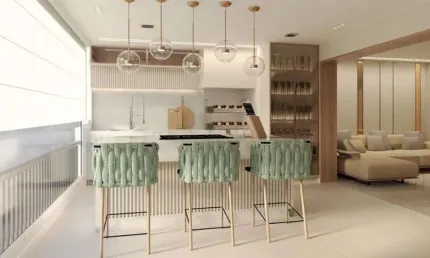 Apartamento novo a venda no High Mooca, andar alto, 3 suítes, sala ampliada, 2 vagas.