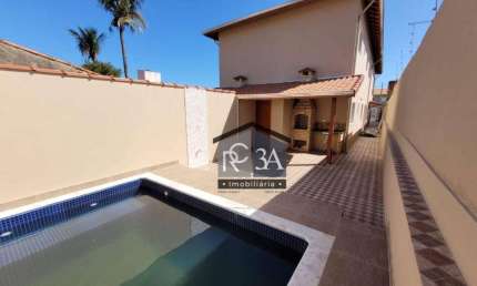 Casa com 2 dormitórios à venda, 80 m² por R$ 330.000,00 - Jequitibá - Itanhaém/SP