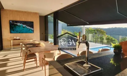 Casa nova para venda em alphaville condomínio gênesis 2 com 4 suítes, piscina 5 vagas.