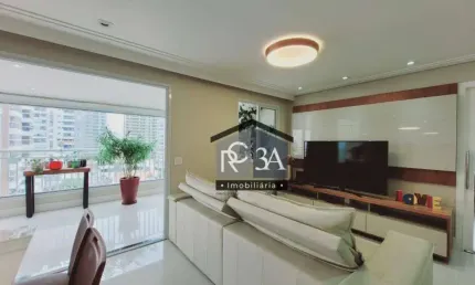 Apartamento para vender com 132m², 3 suítes, 2 vagas. Rua Cel Gustavo Santiago, Tatuapé - SP