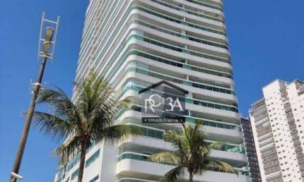 Apartamento com 3 dormitórios à venda, 119 m² por R$ 1.800.000 - Canto do Forte - Praia Grande/SP