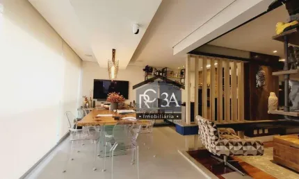 Apartamento garden com 3 dormitórios à venda, 127 m² - tatuapé - são paulo/sp