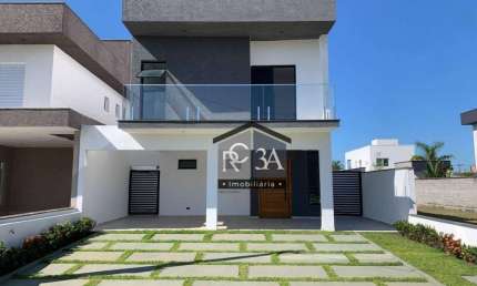 Sobrado, Condomínio Belize, com 3 dormitórios à venda, 279 m² por R$ 1.350.000 - Cibratel II - Itanhaém/SP