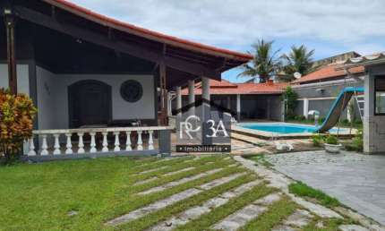 Casa com 4 dormitórios à venda, 380 m² por R$ 760.000,00 - Suarão - Itanhaém/SP
