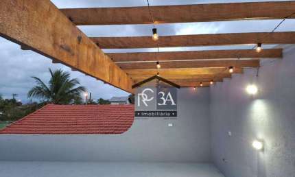 Casa com 3 dormitórios à venda, 122 m² por R$ 498.000 - Bopiranga - Itanhaém/SP