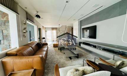 Cobertura com 4 dormitórios à venda, 360 m² por R$ 5.500.000,00 - Anália Franco - São Paulo/SP