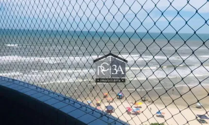 Apartamento frente mar com 2 dormitórios à venda, 68 m² por R$ 434.000 - Satelite - Itanhaém/SP