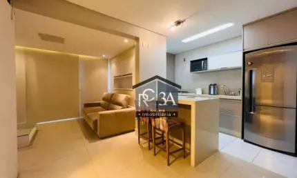 Apartamento com 1 dormitório à venda, 52 m² por r$ 700.000,00 - jardim anália franco - são paulo/sp