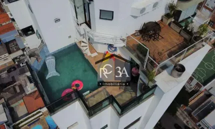 Cobertura com 3 dormitórios à venda, 220 m² por R$ 2.200.000,00 - Tatuapé - São Paulo/SP