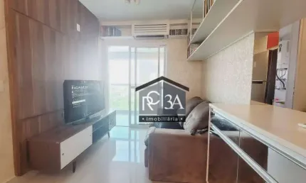Apartamento para vender com 45m², 1 suíte , varanda e 1 vaga. praça barão de itaqui, tatuapé - sp