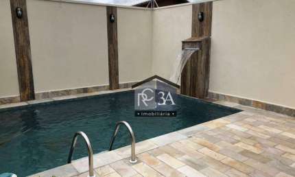 Casa com 3 dormitórios, lado praia à venda, 113 m² por R$ 630.000 - Cibratel II - Itanhaém/SP