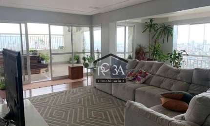Apartamento tipo cobertura para alugar ou vender,  211m²,  4 vagas. Av. Guilherme Giorgi,  Vila Carrão - SP