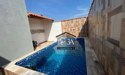 Casa com 2 dormitórios à venda, lado praia 66 m² por R$ 340.000 - Jardim Guacyra - Itanhaém/SP
